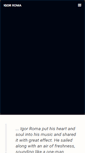 Mobile Screenshot of igorroma.com